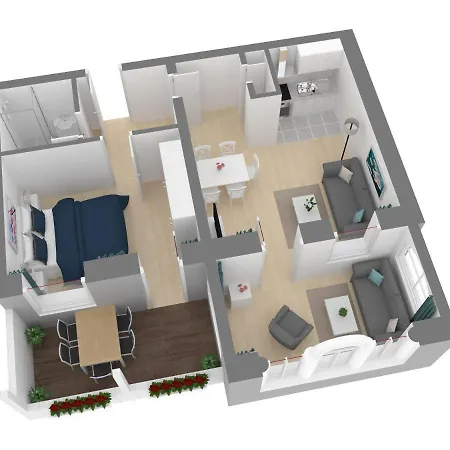 Ferienappartement-jasmund-11 Apartman *